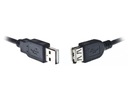 Predlžovací kábel USB Cablexpert CCP-USB2-AMAF-6 čierny 1,8 m Značka Gembird