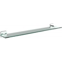 Roca Victoria półka szklana 60 cm ścienna chrom