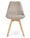 Škandinávska stolička do kuchyne obývacej izby Výška nábytku 82 cm
