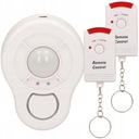 Сигнализация с датчиком движения на батарейках и сиреной + 2 пульта дистанционного управления