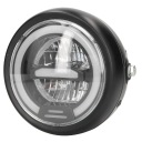 6,5-CALOWY ФАРА МОТОЦИКЛЕТНИЙ КРУГЛИЙ LED (СВІТЛОДІОД)  (17665507553) фото min 14