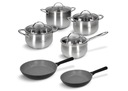 НАБОР КОРЗИН И СКОВОРОД, 10 ЭЛЕМЕНТОВ. ПРАКТИ ПЛЮС ЦВИГЕР