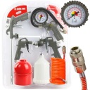 НАБОР КРАСКИ ДЛЯ ПОКРАСОЧНОГО ПИСТОЛЕТА, КОМПРЕССОР