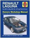 RENAULT Laguna 2 (2001-2007) instrukcja napraw Haynes 24h