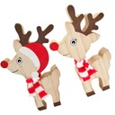 DEKORACJE STOŁU ŚWIĄTECZNEGO W JADALNI 2 SZT.