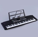 Elektrický keyboard pre začiatočníkov a pre deti MusicMate MM-02 čierny Kód výrobcu MM-02