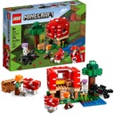 LEGO MINECRAFT ДОМ В ГРЖИБЬЕ ДОМ БЛОКИ 8+