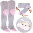 Szare RAJSTOPY DO RACZKOWANIA Rajstopki Antypoślizgowe 3 x ABS 86-92