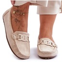 МОКАСИНЫ ЖЕНСКИЕ ЗАМШЕВЫЕ, БЕЖЕВЫЙ 38