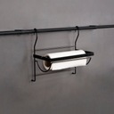 ЧЕРНАЯ КОРЗИНА ДЛЯ БУМАЖНЫХ ПОЛОТЕНЦЕВ, Вешалка для бумажных полотенец, корзина, LOFT