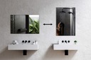 Zrkadlo Štvorcové Nástenné na toaletu 50x50 cm Typ zrkadla nástenný