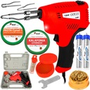LUTOWNICA TRANSFORMATOROWA 200W PISTOLET WALIZKA CYNA PASTA CZYŚCIK ZESTAW