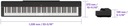 Ямаха П-225 Б | Цифровое пианино + STAND, SUSTAIN