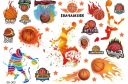 Моющиеся детские татуировки BASKETBALL CG303