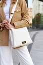 Elegantná dámska kabelka z ekologickej kože - Peterson Farba kovania zlatá