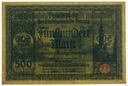 500 Marek 1922 Wolne Miasto Gdańsk - PMG 50 Rok 1922