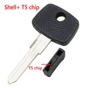 TRANSPONDER KEY SHELL CASE FOB PARA MERCEDES-BENZ VITO ACTROS SPRINTE~58571 