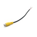 DE AUTOMÓVIL CÁMARA RETROVISOR CABLE RCA ADAPTADOR PARA PEUGEOT CITROEN 208 2008 