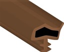 УПЛОТНИТЕЛЬ ДЛЯ ДВЕРЕЙ KD 14 КОРИЧНЕВЫЙ 1 метр