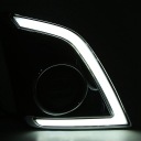 1 ПАРА 12V LED (СВІТЛОДІОД) DWUKOLOROWE СВІТЛА DO ЇЗДИ ДЕННИЙ PASUJACE DO 3R  (18194045113) фото min 9