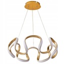 КОЛЬЦО ПОДВЕСНОЙ СВЕТИЛЬНИК ПЛАФОН круглая люстра СВЕТОДИОДНЫЙ ПУЛЬТ ДИСТАНЦИОННОГО УПРАВЛЕНИЯ ЗОЛОТО 3 ЦВЕТА