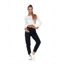 Женские классические спортивные штаны с карманами черные MORAJ XL