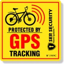 Наклейка GPS-МОНИТОРИНГ - АВТОМОБИЛЬ С НАБЛЮДЕНИЕМ