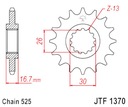 ENGRANAJE PARTE DELANTERA JT 15Z 525 HONDA CB 600F CBR 600RR 