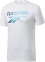 REEBOK мужская ФУТБОЛКА STACKED FS6107 белая