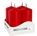 VOtive СВЕЧИ КРАСНЫЕ 40/80 мм 4 ШТ. Бисполь