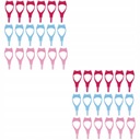 Гребень для ресниц 3 в 1 42 шт.