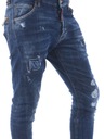 DSQUARED2 pánske džínsy nohavice SKATER JEAN IT46 NEW SLIM FIT Strih iný