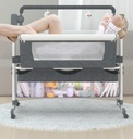detská postieľka prístelka hojdacia prístelka k posteli lozečko detská posteľ Hmotnosť (s balením) 15 kg