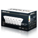 6 светодиодных лампочек GU10 5,5 Вт = 50 Вт SMD Premium LEDLUX не мигает, 3 ЦВЕТА