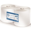 Салфетка промышленная целлюлозная, белая, 250 м. Бархат.