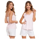 ЖЕНСКАЯ ПИЖАМА-ДВУШКА НА ЛЕМЯХ, МОРАЖ, РАЗМЕР. л