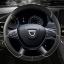 PU LEATHER CAR STEERING WHEEL COVER PARA DACIA SAND 