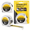 STANLEY MIERA POWERLOCK POCHROMOVANÁ 8 m 0-33-527