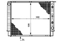 MAHLE RADUADOR DEL MOTOR DE AGUA VOLVO 960 960 II S90 I V90 I 2.5 2.9 