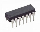 MCP6044 E/P DIP14 R-t-R 600 нА операционный усилитель