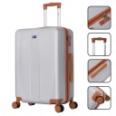 ДОРОЖНЫЙ ЧЕМОДАН СРЕДНЕГО M 65 Л. ПРОЧНАЯ ЖЕСТКАЯ СУМКА НА КОЛЕСАХ