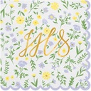 IHA ЦВЕТОЧНЫЕ БУМАЖНЫЕ САЛФЕТКИ 20 ШТ-1342