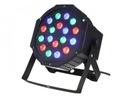 REFLEKTOR KOLOROFON LED DISCO STROBOSKOP 18 X 3W