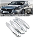 Хромированные накладки на ручки дверей Peugeot 508 I 2010-2018 гг.