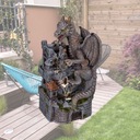 STILISTA záhradná fontána, 34 x 23 x 50 cm, drak Hmotnosť (s balením) 5.77 kg