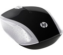 Mysz bezprzewodowa biurowa HP 200 Optyczna 1000 dpi Czarno-Srebrna