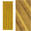 ШТОРА САМАНТА ГОРЧИЧНЫЙ БАРХАТ 140Х270 ЛЕНТА