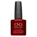 CND Shellac Needles & Red 7,3 ml Produkt nezahŕňa DBP formaldehyd HEMA gáfor xylén toluén TPHP formaldehydovú živicu