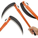 СКЛАДНАЯ СЕРПОВАЯ ГЛАДКАЯ ЩЕТКА ДЛЯ КОСТРКИ ТРАВЫ