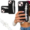 ЧЕРНЫЙ МАТОВЫЙ ЧЕХОЛ BLINK для IPHONE 13 White Teddy Bear